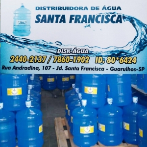 Capa distribuidor Distribuidora de Água Santa Francisca