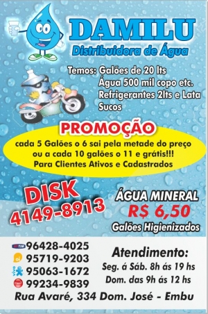 Capa distribuidor Damilu