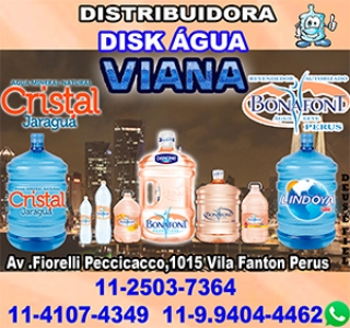 Capa distribuidor DISK ÁGUA VIANA