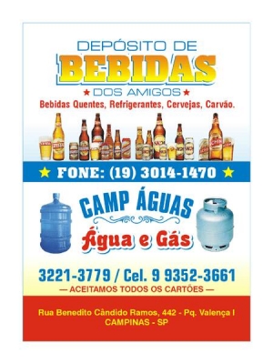 Capa distribuidor Camp Águas